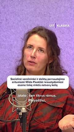 Daiktų pernaudojimo entuziastė Milda: kraustydamiesi esame linkę rinktis netvarų kelią
