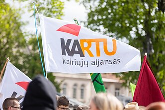 Profsąjungų eitynės gegužės 1-ąją