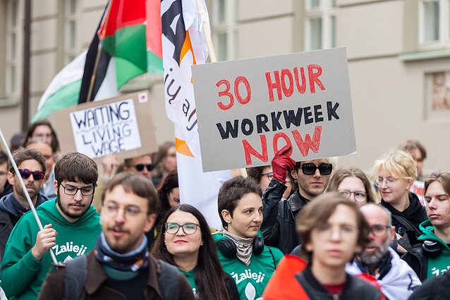 Profsąjungų eitynės gegužės 1-ąją