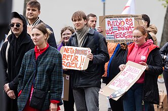 Profsąjungų eitynės gegužės 1-ąją