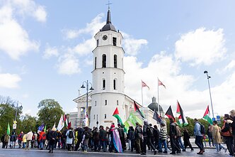 Profsąjungų eitynės gegužės 1-ąją