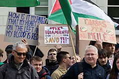 Profsąjungų eitynės gegužės 1-ąją