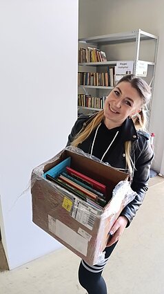 Український центр книги в Анікщяй поповнився 283 новими виданнями