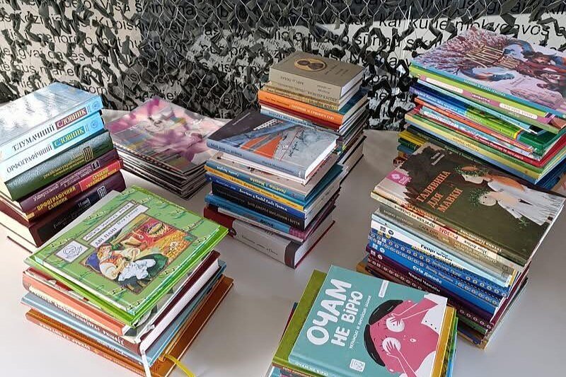 Український центр книги в Анікщяй поповнився 283 новими виданнями