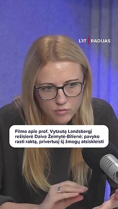 Filmo apie Landsbergį režisierė: filme jis atsiskleidė