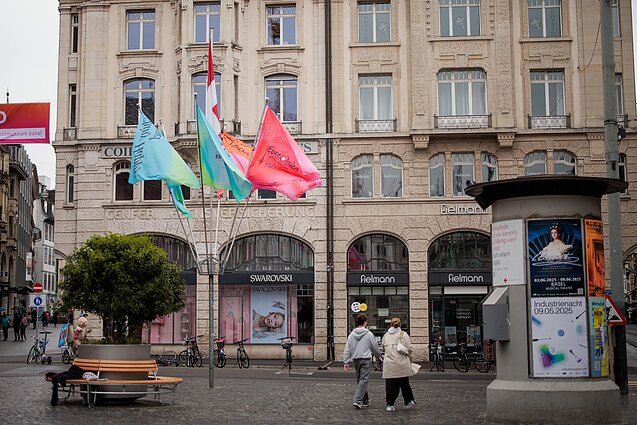Šveicarijos miestas Bazelis jau pasiruošęs „Eurovizijai“ Šveicarijos miestas Bazelis jau pasiruošęs „Eurovizijai“