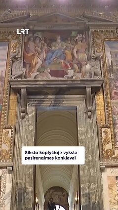 Pasirengimas konklavai – pasirašoma slaptumo priesaika