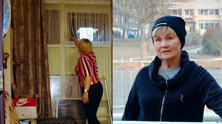 82-ejų Stasė prasidėjus karui Ukrainoje įsirengė priedangą: čia jaučiuosi saugiai