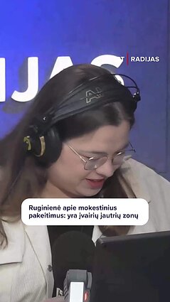Ruginienė: papildomos pajamos turėtų būti nukreiptos ir į socialinę sistemą
