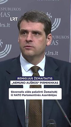 Koks laukia Žemaitaičio likimas NATO Parlamentinėje Asamblėjoje?