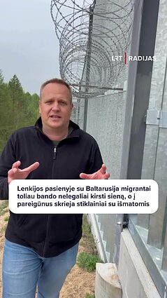 Migrantai Lenkijos pasienyje: į pareigūnus mėto akmenis ir stiklainius su išmatomis