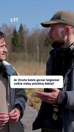 Linas apie gamtos garsų įrašymą: kurie garsai labiausia veikia mūsų psichiką?
