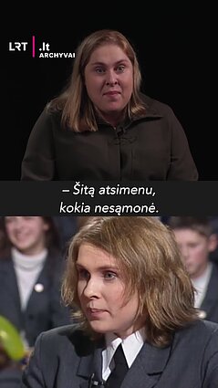 Dovilė Filmanavičiūtė 2003 metais „sudrebino“ televizijos eterį laidoje „Krašto garbė“