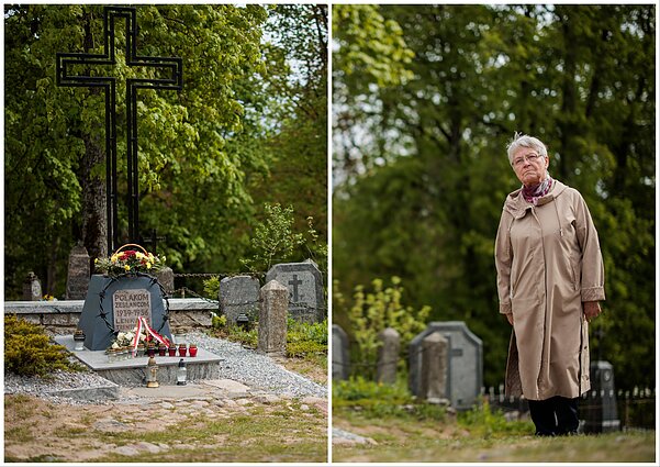 Maria Radczenko, odnowiony pomnik Polakom Zesłańcom Maria Radczenko, odnowiony pomnik Polakom Zesłańcom