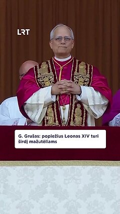 G. Grušas: popiežius turi širdį mažutėliams