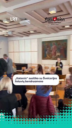 „Katarsis“ susitiko su lietuviais Bazelyje