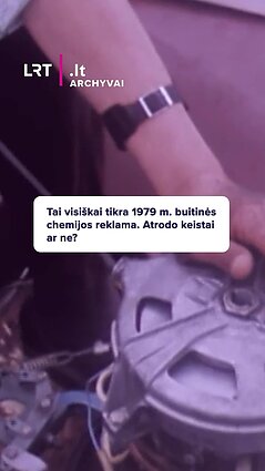 Tai visiškai tikra 1979 m. buitinės chemijos reklama. Atrodo keistai, ar ne?