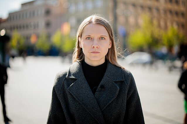 Vilniuje – „Tuščių narvų“ performansas prieš paršelių kastravimą be nuskausminamųjų. Gabrielė Vaitkevičiūtė