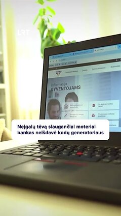 Neįgalų tėvą slaugančiai moteriai bankas kodų generatoriaus neišdavė: kodėl?