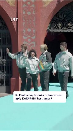„Eurovizijos“ atidarymo ceremonijai „Katarsį“ papuošė lietuvių dizainerė