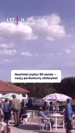 Neeiliniai įvykiai 90-aisiais – naujų parduotuvių atidarymai