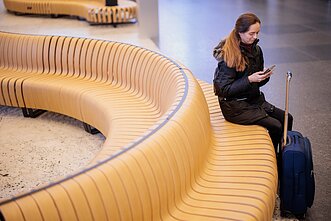 Naujojo Vilniaus oro uosto išvykimo terminalo testavimas