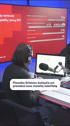 Filosofas apie bažnyčios autoritetą: reikia laikytis tos moralės, kuri deklaruojama