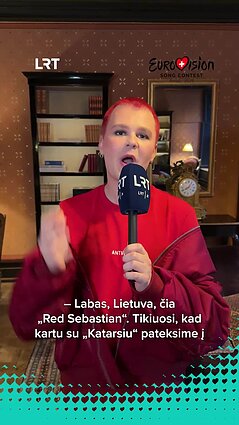 „Red Sebastian“ kviečia balsą „Eurovizijoje“ skirti Belgijai