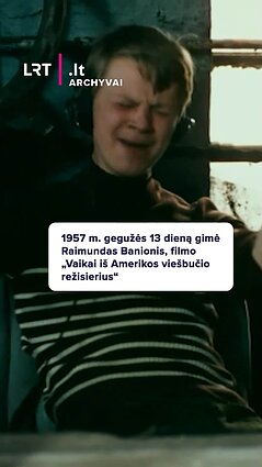 1957 m. gegužės 13 dieną gimė R. Banionis, „Vaikai iš Amerikos viešbučio“ režisierius