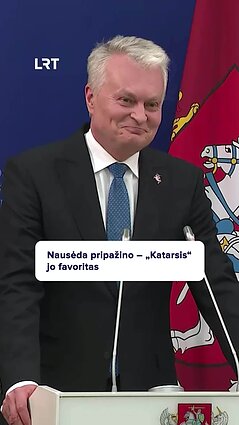 Gitanas Nausėda sako palaikysiantis į „Euroviziją“ išvykusį „Katarsį“