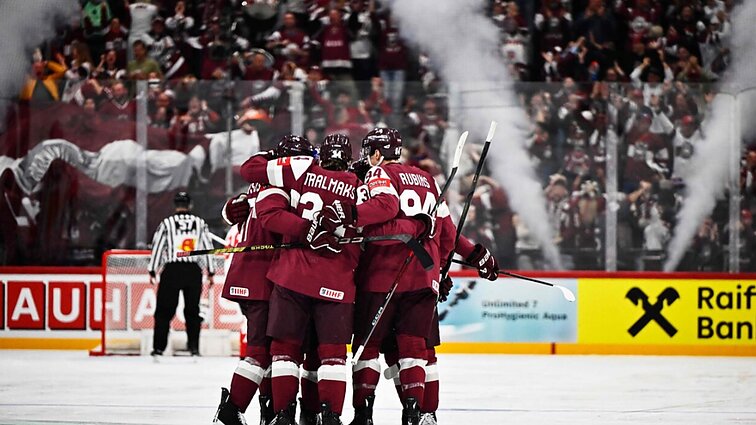 Pasaulio ledo ritulio čempionatas. Slovėnija – Latvija
