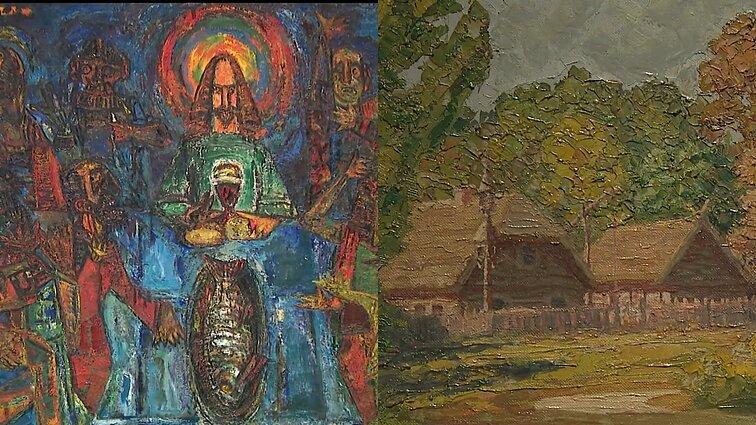 Vytauto Kasiulio dailės muziejuje atidaryta lietuvių išeivių menininkų darbų paroda