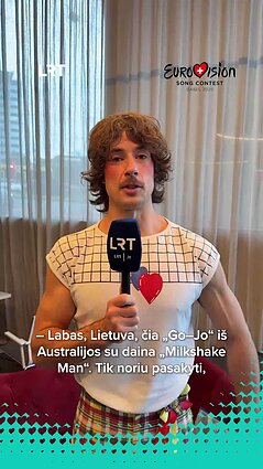 Australijos atstovo linkėjimai Lietuvai