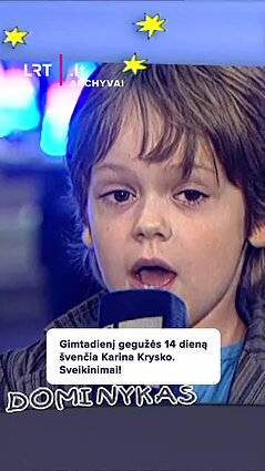 Gimtadienį gegužės 14 dieną švenčia Karina Krysko. Sveikinimai!