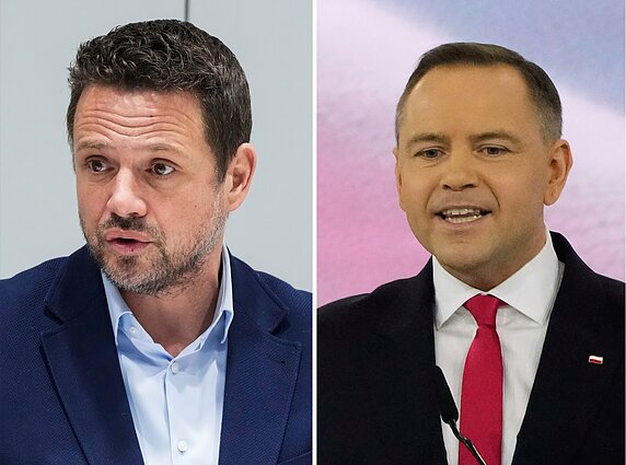 Rafał Trzaskowski, Karol Nawrocki. Wybory prezydenckie w Polsce