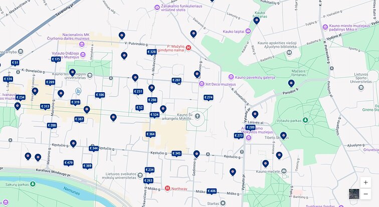 Nakvynės pasiūlymai