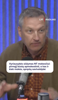 Dėl kokio NT mokesčio sutarė Vyriausybė?