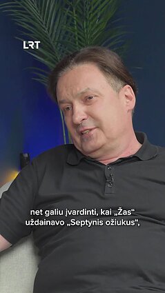 Ramūnas Zilnys kalbina buvusį „Eurovizijos“ komentatorių Darių Užkuraitį