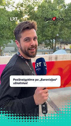 Išvyskite „Eurovizijos“ užkulisius: kaip viskas atrodo?