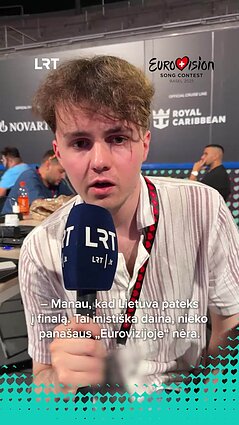 Eurovizijos gerbėjai spėlioja: ar Lietuva šiandien pateks į finalą?