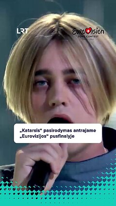 „Katarsis“ jau pasirodė antrajame „Eurovizijos“ pusfinalyje!