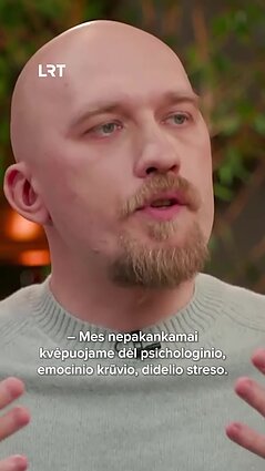 Osteopatas: jei žmogus išsireguliavęs – tyloje jam „važiuoja stogas“