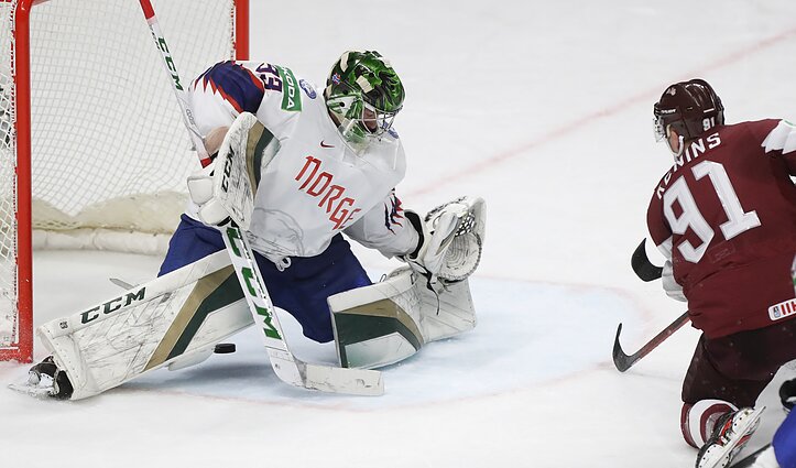 Pasaulio ledo ritulio čempionatas. Suomija – Latvija