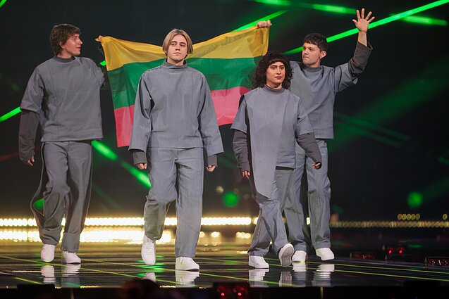 „Eurovizijos“ finalas, dalyvių eisena, „Katarsis“