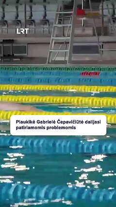 Čepavičiūtė apie problemas naujojo baseino aplinkoje
