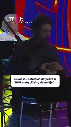 Lukas iš „Katarsio“ dalyvavo ir 2016 metų „Dainų dainelėje“!
