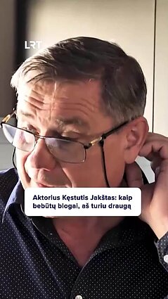 Kęstutis Jakštas savo žmoną vadina Dievo dovana: ji ne tik žmona, bet ir draugė