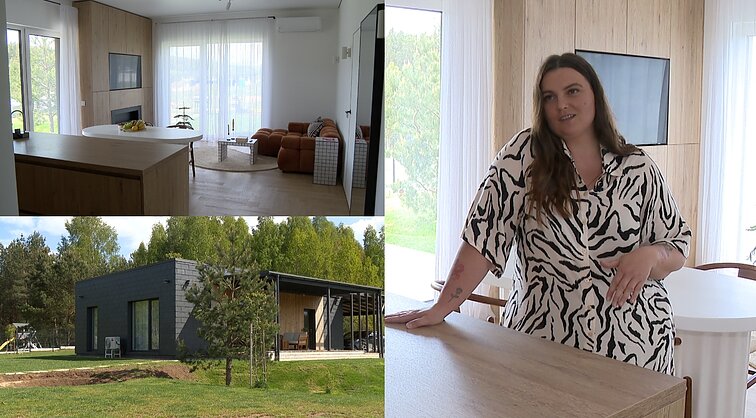 Savarankiškai namą pasistačiusi Sandra: nebūčiau nė pusės padarius, jei klausyčiau kitų