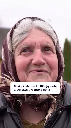 82-ejų Irena gyvena kaime: žemę labai myliu, ji brangiausia