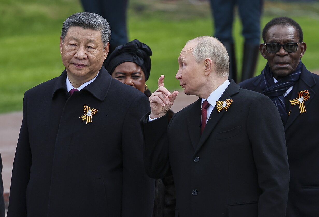 Xi Jinpingas ir Putinas